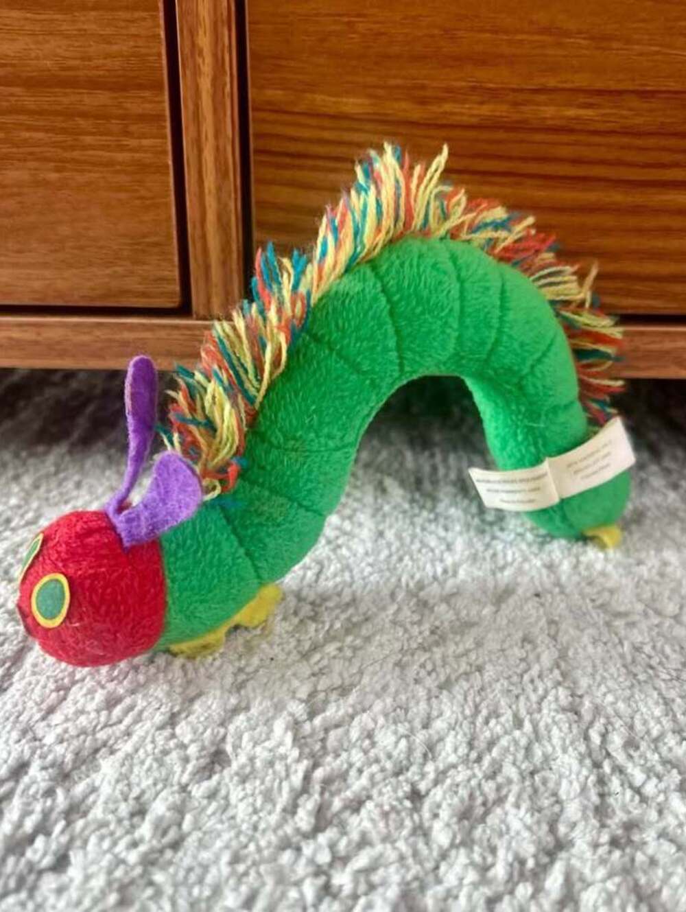 Vintage 1998 The Very Hungry Caterpillar Plush Toy by Eric Carle